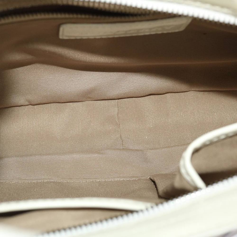 BURBERRY Nova Check Shoulder Bag PVC Leather Beige Auth yk7693B - Picture 12 of 16